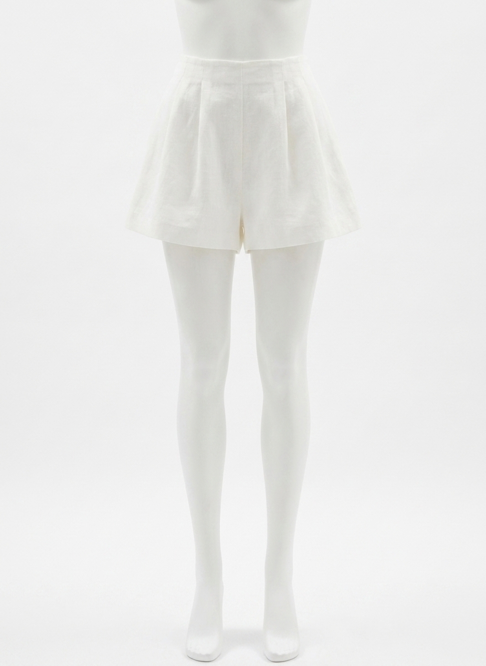 NEW FAITHFULL THE BRAND mirelle linen short in white